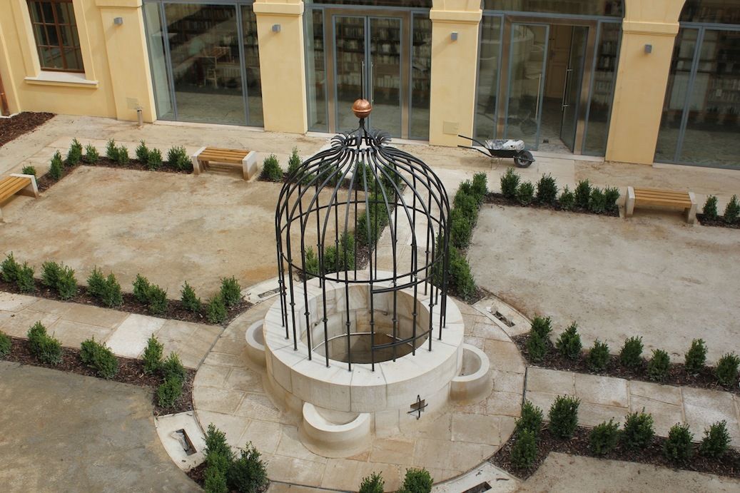 Kovaná kašna Slaný