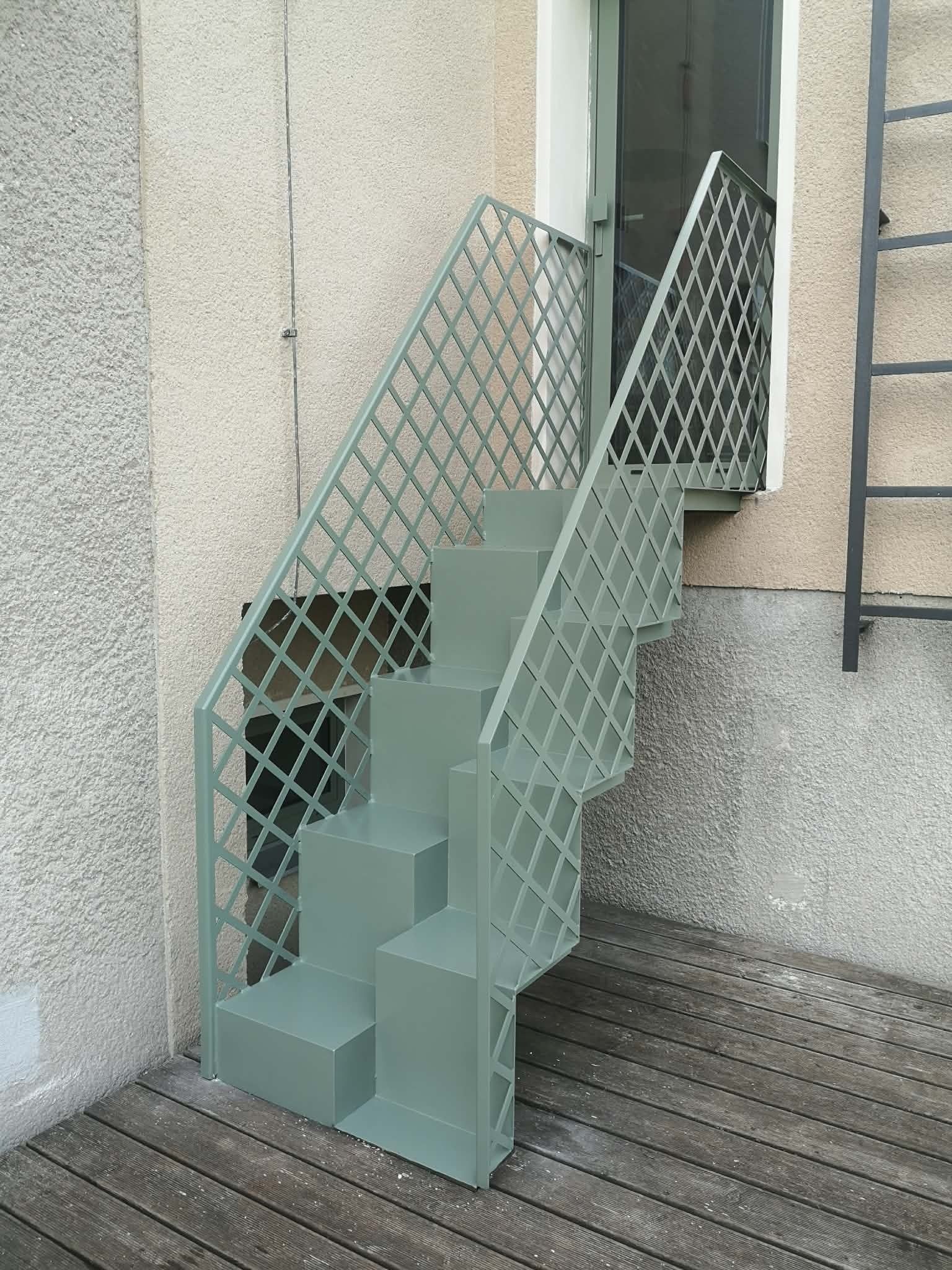 Mlynářské schody v moderním provedení